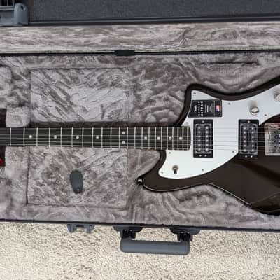 Mint Fender American Ultra II Meteora®, Ebony Fingerboard, Texas Tea + HS Case image 1