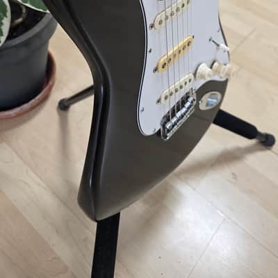 1973 Fender Stratocaster Heavy Relic American Vintage 70s 1970's USA Strat Black Rosewood Electric Guitar Oversized Headstock image 4