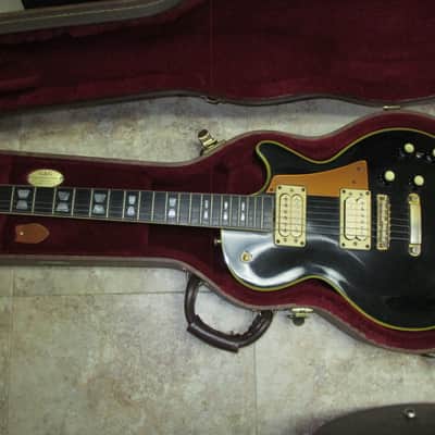 EKO Les Paul Style With Gold Hardware Circa 1970 - Black/Italy image 15