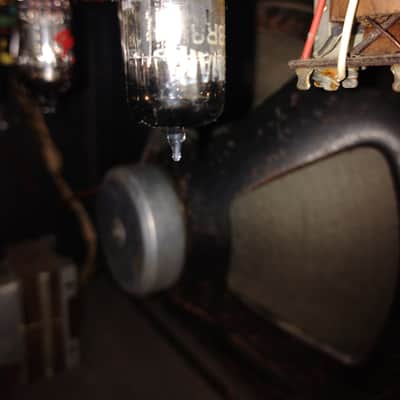 Vintage 60s SELMER VANGUARD 1x12 amp 1960s Mullard Brimar tubes image 12