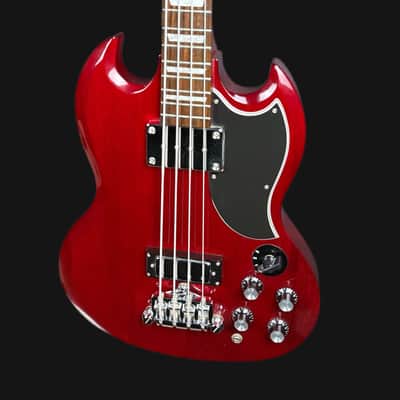 Epiphone EB-3 SG Bass Guitar in Cherry Bild 3