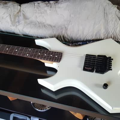 BC Rich Warlock LEFT Handed USA Custom Shop 1987 White Pearlescent image 9