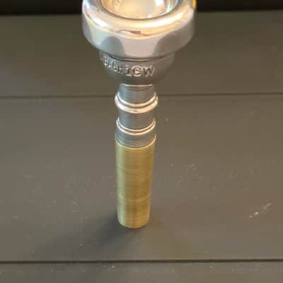 VINCENT BACH (no "CORP") 1 CW TRUMPET MOUTHPIECE - (short shank) - Circa 1994 to 1997 - Silver plated image 5