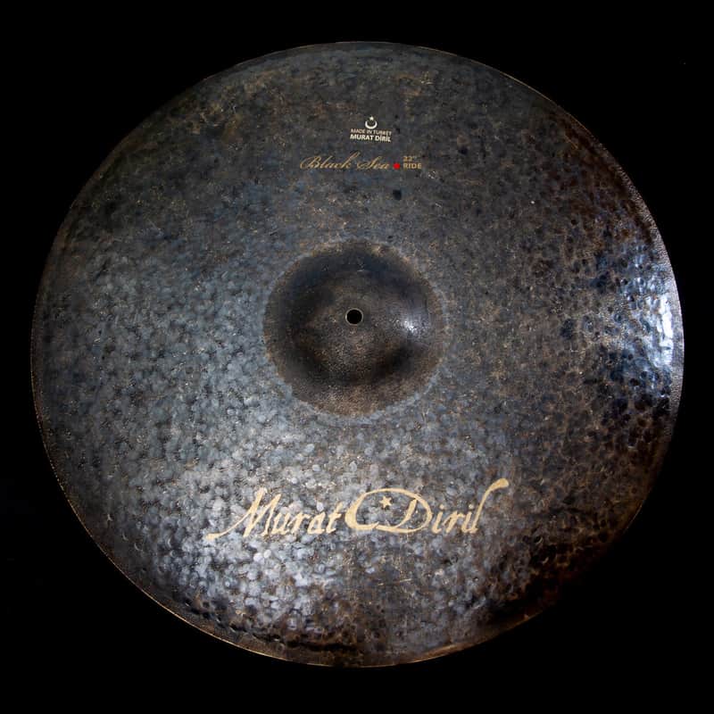 Murat Diril Black Sea 14" Hi Hats T-1028g B-1182g w/ video demo of actual cymbal for sale image 1