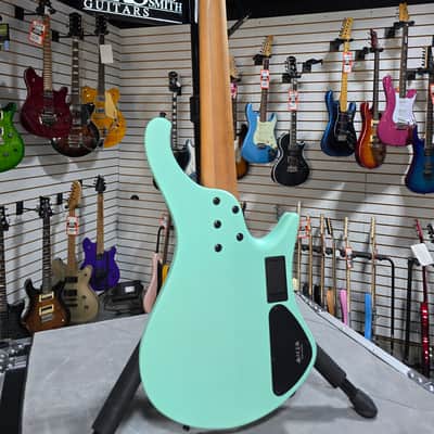 Ibanez Workshop EHB1005MS Left Handed Bass Guitar - Sea Foam Green Matte w/ Gig Bag + FREE Shipping #373 image 8
