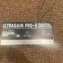 Behringer Ultragain Pro-8 Digital ADA8000 8-Channel Mic Preamp with A/D Converter 2000s - Black / Silver