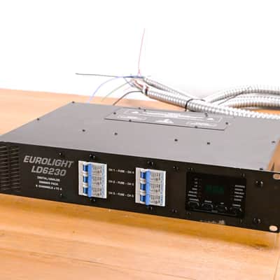 Behringer Eurolight LD6230 6-Channel DMX Dimmer Pack CG01WXY image 1