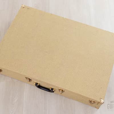 1955 Fender Custom Triple 8 T-8 Vintage Console Lap Steel w/ Tweed Case, Legs image 19