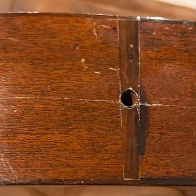 *On Sale*1929 Martin 6-string parlor guitar. Similar to a 1 or 2-18, Early conversion to 6 string guitar. 14 fret, X braced, 1.3/4 nut, rosewood bridge. Sweet Mahogany, body and neck, a very nice spruce top. *Play now and pay Later Offer* image 10