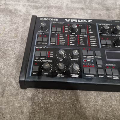 Access Virus C - Desktop Synthesizer Module - Dark/Black - Excellent w/ Power Supply image 2