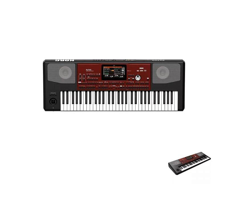 Korg Pa700 Professional Arranger 61-Key with Touchscreen and Speakers Black - New image 1