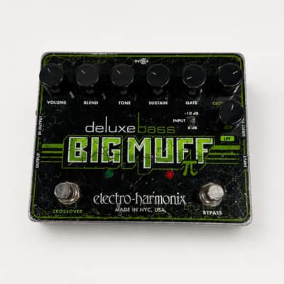 Electro-Harmonix Deluxe Bass Big Muff Pi Distortion / Sustainer 2012 - Present - Black / Green image 3