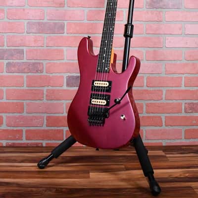 Kramer NightSwan Metallic Muted Pink MIJ 1987-1990 w/ Kramer Gig bag image 3