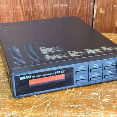Yamaha FB-01 Digital Programmable Algorithm Synthesizer New internal Battery