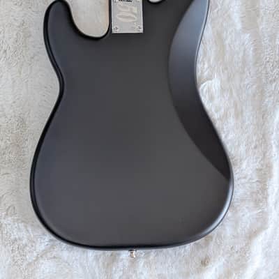 Mint Fender Limited Edition 50th Anniversary Steve Harris Precision Bass, Satin Black image 4