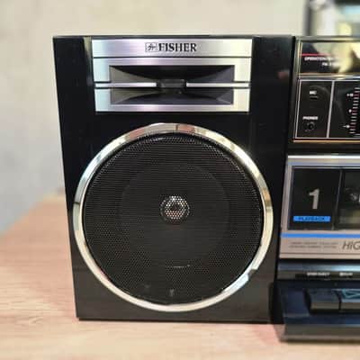 Fisher PH-W702K Rare Vintage Cassete Deck Boombox Japan Warranty Never Used 1988 image 2