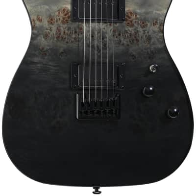 Schecter PT Standard Electric Guitar - Black Fade Burst Burl image 1