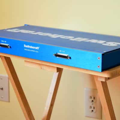 Switchcraft PT16FX2DB25 16-point XLR Female - DB25 Patchbay 2018 Blue image 2