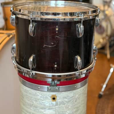 Immagine 1980 13” Gretsch Square Badge tom in Dark Walnut - 2