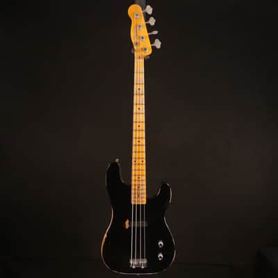 Fender Custom Shop Dusty Hill Signature Precision Bass, Black 8lbs 5.9oz image 2