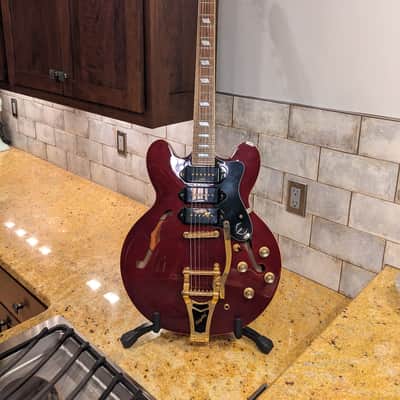 Epiphone Riviera Custom P93 2011 - 2019 - Wine Red image 1