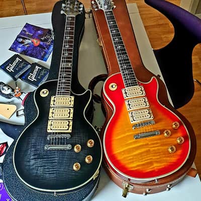 Ace Frehley Trans Black Burst Ephi 1 of only 75 made for the Japan marked image 2