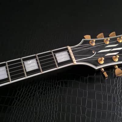 Edwards Les Paul Custom in Ebony Made In Japan image 4