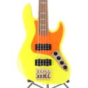 Fender Certified Pre-Owned MonoNeon Jazz Bass V, Maple Fingerboard, Neon Yellow (C12) (34945)