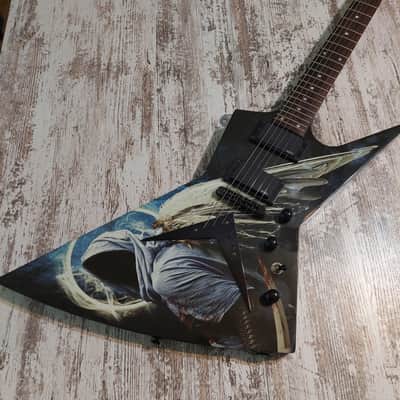 Dean Dave Mustaine Angel of Death Graphic Zero 24 Fret Explorer EMG 81/85 Locking Tuners