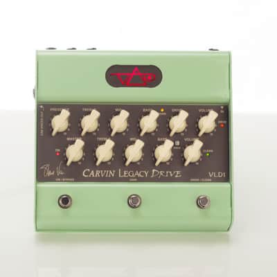 Carvin VLD1 Legacy Drive Steve Vai Signature Tube Preamp Pedal