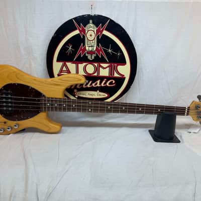 Ernie Ball Music Man Sterling 4H 4 H Piezo 4-string Bass 2009 - Natural Gloss image 1