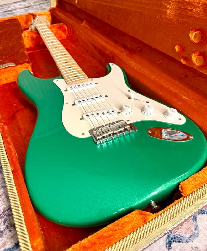 2005 Fender Stratocaster "CANDY GREEN" Eric Clapton Signature Model + OHSC image 1
