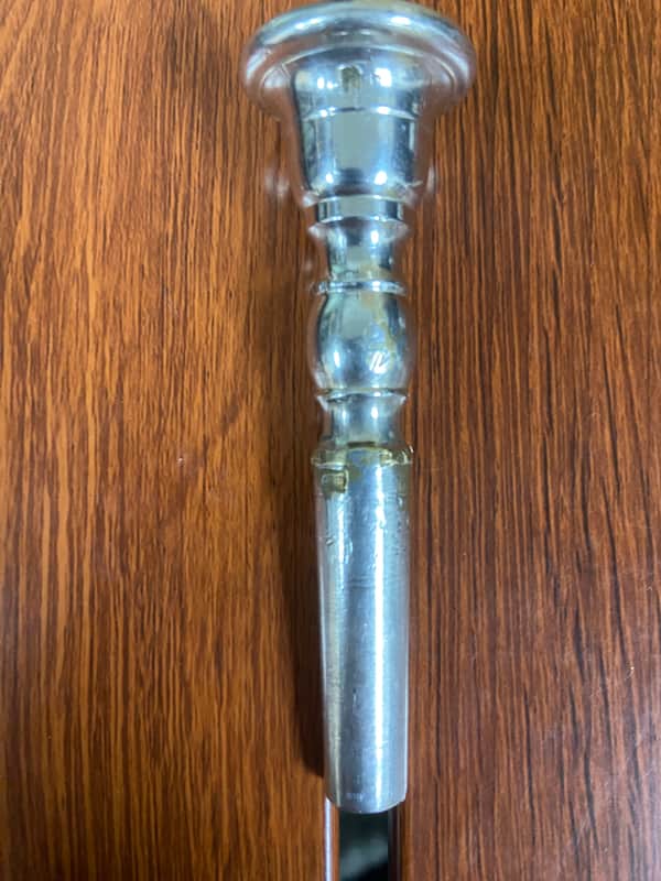 Unbranded Trumpet Mouthpiece - Silver image 1