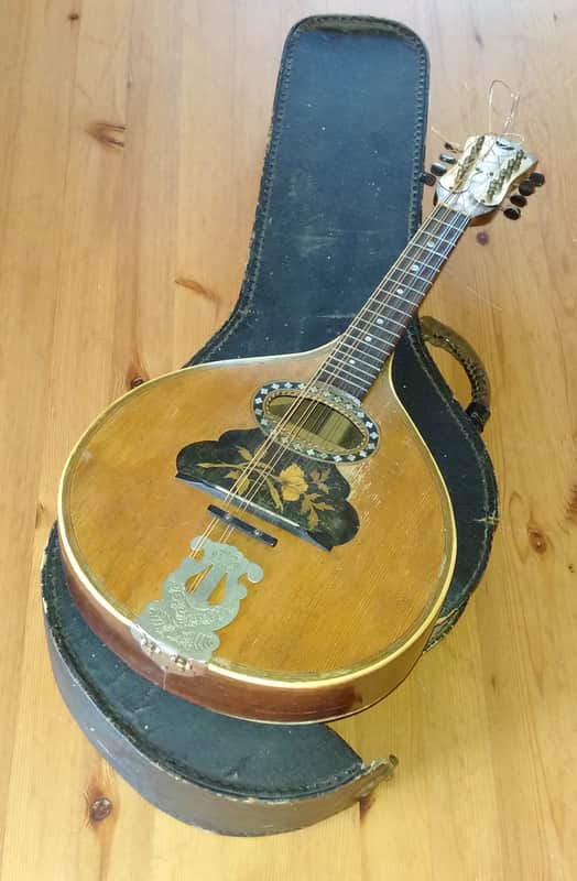 Cased George P. Matthew Mandolin 1882-1910 image 1