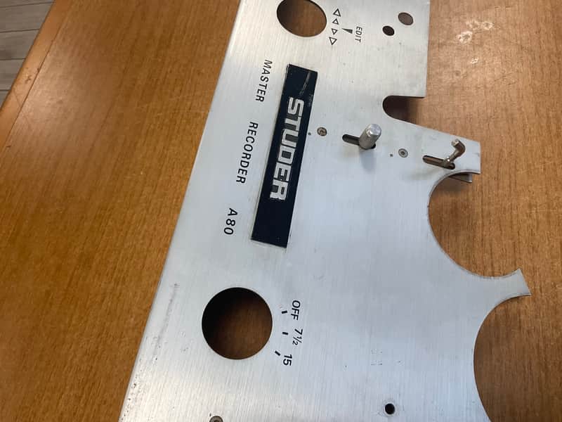 Studer A80 PANNEL PARTS ORIGINAL image 1