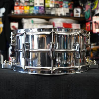 Vintage 1966 Ludwig USA Super Sensitive 6.5x14" Steel Snare Drum - ALL ORIGINAL image 9