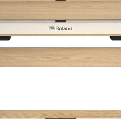 Roland F701-LA Digital Piano - Light Oak - Demo image 6