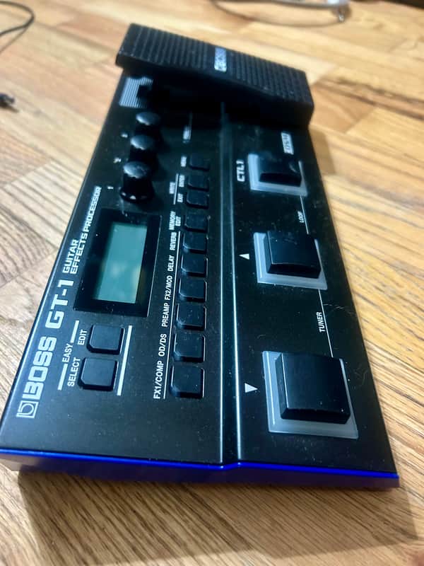 Boss GT-1 Guitar Effects Processor 2025- Present - Black