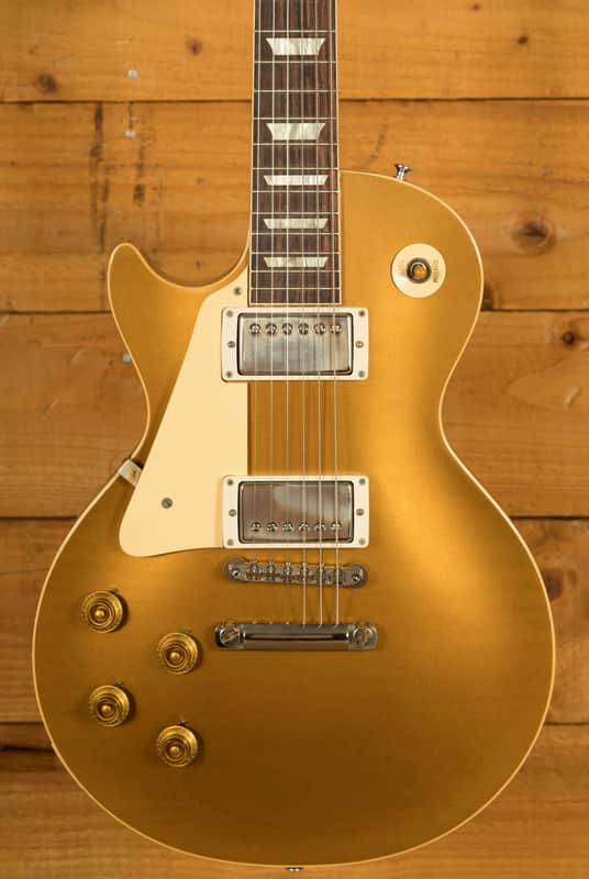 Gibson Custom 1957 Les Paul Goldtop Darkback Reissue | Double Gold - VOS *Left-Handed* image 1