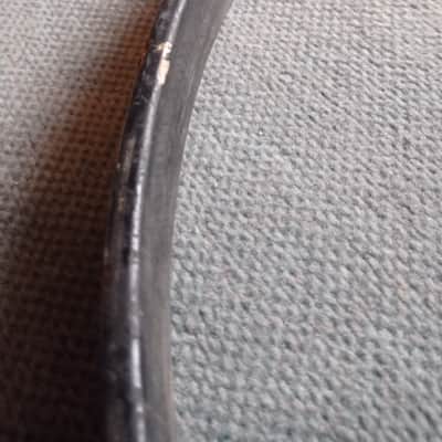 Sonor Original bass drum hoop 22" Lite / Phonic / Delite / Designer+ 1986-1988 - Black lacquer image 9
