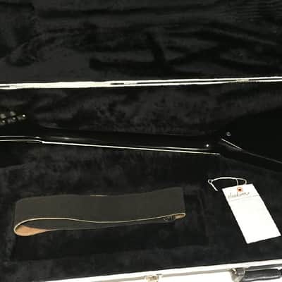 Jackson USA KV1 King V Dave Mustaine 1999 Black original hard shell case image 10