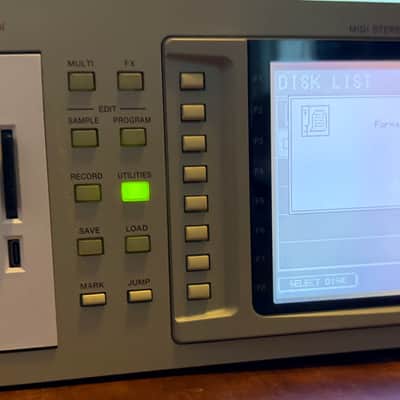 Akai S5000 V2 MIDI Stereo Digital Sampler - 16 Analog outs, 1TB SD ZuluSCSI w 130+GB of sound, sample & instrument libraries, 20x SD card CD-ROM Libraries (1998) image 5