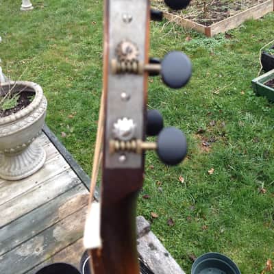 May-Bell 1930s Aged Sunburst Parlor Guitar image 12
