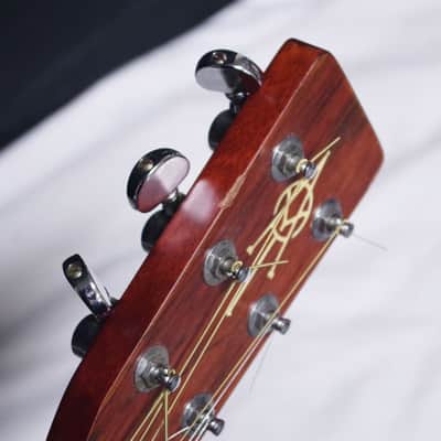 Alvarez DY57 acoustic dreadnought guitar w/ Case image 7