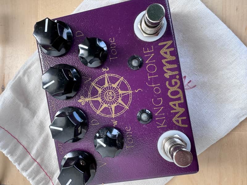 ANALOG.MAN KING of TONE ギターエフェクター Analog Man's King of Tone Overdrive – Vintage Guitar® magazine
