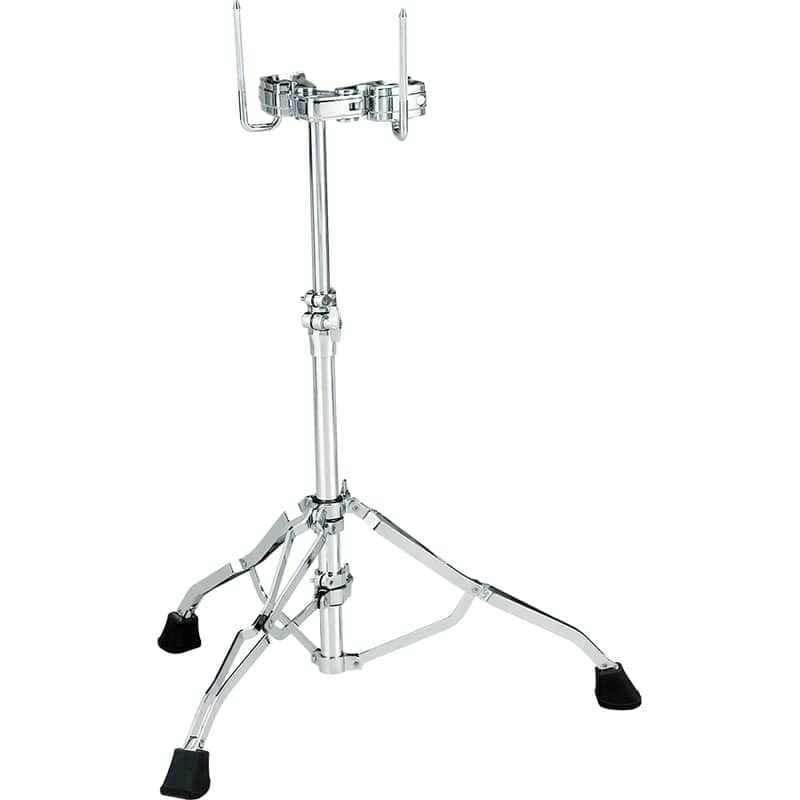 Tama HTW109W Star Series Double-Braced Dual Tom Stand - Chrome image 1