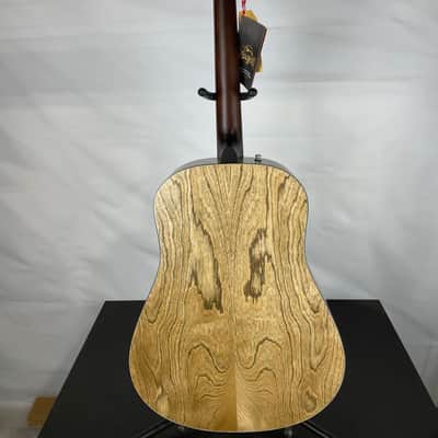 Seagull S6 Classic Dreadnought Acoustic-Electric Guitar, Solid Cedar Top, Black image 6