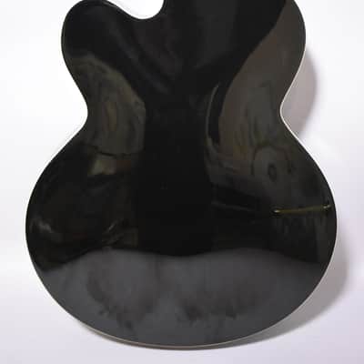D'Angelico Premier EXL-1 Hollowbody Archtop Electric Guitar Black Finish image 4