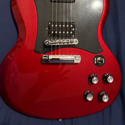 Listing Title Gibson SG Standard 2008 Ebony Fretboard Wolfetone pickups - Metallic Red- ROBOT CONVERSION image 13