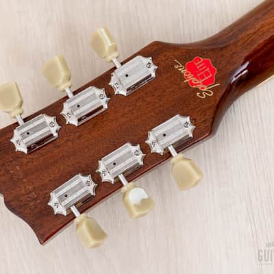 2002 Epiphone Elite 1963 ES-335 Dot Natural w/ Open Book Headstock, Case & Tag, Japan Terada image 5